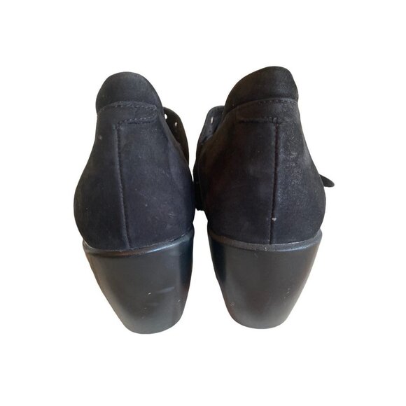 Naot Women's Black Ankle  Bootie Leather Laser Cut Detail Size  41 - Picture 5 of 9